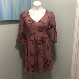 Lily Rose Floral Boho Dress